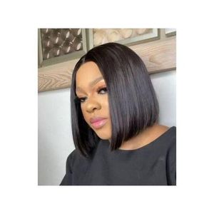 Bob Hair Wig With Part Closure -1b