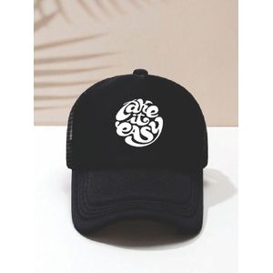 Mauton Men's Take it Easy Trucker's Hat - Black