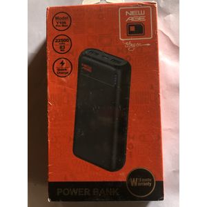 New Age Ck20 Power Bank With Type-c Input & Output Port - 22500mAh
