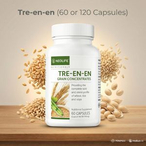 Perfect Supplements Tre-en-en Grain Concentrates - 60 Capsules