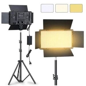 LED LITE Pro LED 600 Professional Photography & Video Light Kit with Adjustable Tripod Stand, 3200K-6500K Dimmable Studio Lighting Panel for YouTube, Photography, Live Streaming & Content Creation