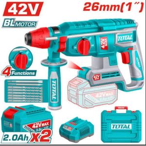 TOTAL Cordless Rotary Hammer 26mm 42V