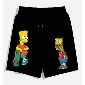 CHARACTER-PRINTED SHORT-MEN