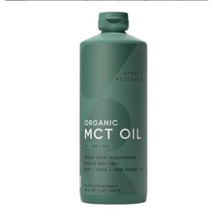 Sports Research Organic MCT Oil-MCTs C8, C10, C12, 946 ML/32 oz