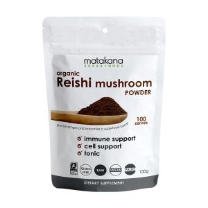 Matakana Foods ORGANIC REISHI MUSHROOM POWDER -100g
