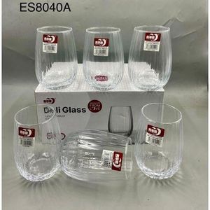 Strong Quality Stylish Whiskey Glass Cup 6pcs