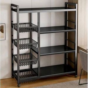 Strong 4 LAYERS SHELF- Foldable Storage Organizer Rack