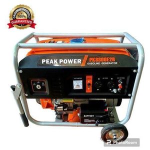 Peak Power Remote Control 5.5kva And Key Starter Generator- Copper Coil