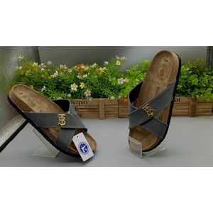 Birkenstock Grey Quality Men's Cross Footwear