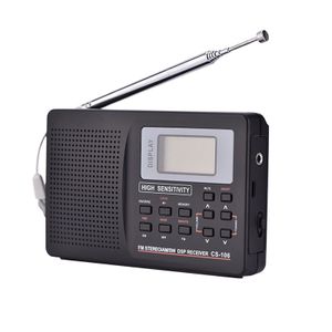 Bc-r60 pocket radio telescopic outdoor mini am/fm dual band radio world  receiver 88-108mhz speaker 3.5mm earphone jack