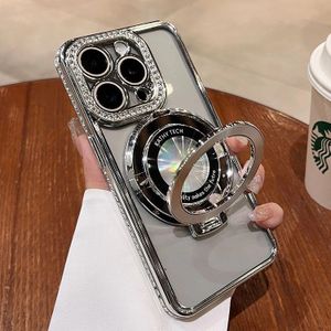 IPhone 14 Pro Max Magnetic Ring Stand Fancy Case Back Cover