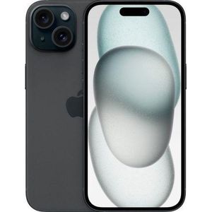 Apple iPhone 15 - 6.1" 5G - 128GB ROM, 6GB RAM - iOS 17 - 3349mAh - Black 