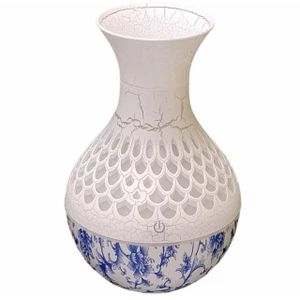 Electric Aroma Diffuser & Humidifier – LED Essential Oil Diffuser Vase Design