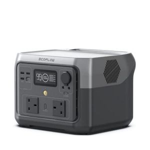 RIVER 2 MAX Portable Power Station, 512Wh LiFeP04 Battery/ 1 Hour Fast Charging, Up To 1000W Output, For Outdoor Camping/RVs/Home Use
