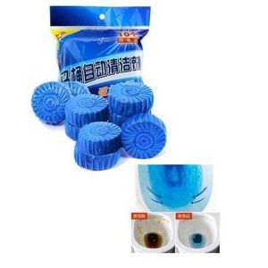 High Quality Blue Toilet Cleaner With Fragrance. 10pcs/Pack