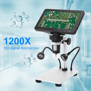  Amoper Coin Microscope, 4.3inch 10X-1000X Magnification  Digital Microscope, USB Microscope Camera Video Recorder with 8 Light for  Adults, PCB Soldering, Jewelry Repair : Electronics