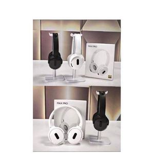 Max Pro Wireless Over-Ear Noise Cancellation Headphones with Bluetooth 5.3, TF Card Slot, Built-in Mic, USB-C Charging, Comfortable Cushioned Ear Cups, Gaming Headphone - Compatible with Smartphones & Computers, - Modern Headset