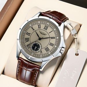 BINLIHUAN High-performance, stylish wristwatches for men-grey