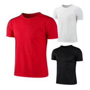 3 SET PLAIN ROUND NECK POLO T SHIRT 