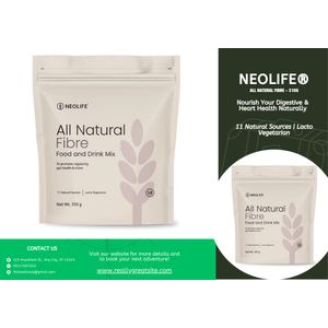 Natural Source All Natural Fibre  510g 11 Natural Sources  Lacto Vegetarian