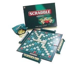 Scrabble Original Medium Board Scrabble Game With Rules Sheet