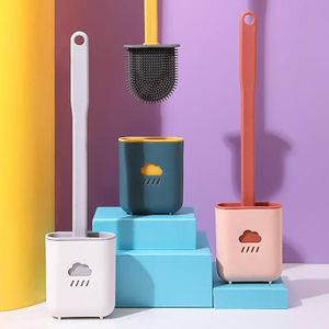 1pcs Silicone Toilet Brush