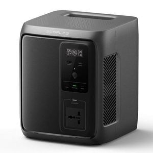 ECOFLOW Portable Power Station DELTA 3 1000 Air, 960Wh LiFePO4 (LFP) Battery, 500W AC Output Solar Generator(Solar Panel Optional) for Home Backup Power, Camping & RVs