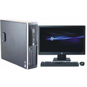 Hp  Dual Core Computer Set - 500GB HD - 4GB RAM - Window 10 + Office 16
