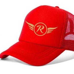 Outstanding Baseball/Face Cap - Red