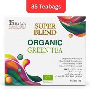 SUPER BLEND ORGANIC Green Tea – Daily  Refreshing