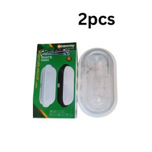 2pc-Pcs- Out Door- Door Entrance/ Fence Wall Bulk-Head Light Lamp Holder Case+FREE Key Holder