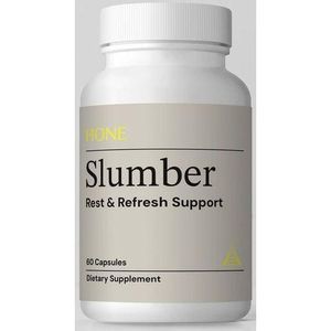 HONE Slumber 60 Capsules Sleep Support, L-Theanine,GABA,Chamomile,Ashwagandha,5-HTP MORE