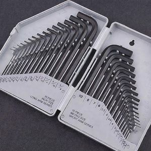 Mythco 30-Piece Premium Hex Key Allen Wrench Set, SAE and Metric Assortment, L Shape