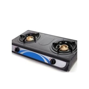 Double Burners Table Top Gas Cooker-Auto Ignition