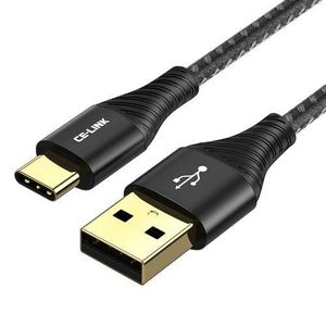 LASA LASA USB-C to USB-A Cable 1.2M – 3A Fast Charging & Data Sync, Wide Compatibility with Android Phones, Tablets & Laptops