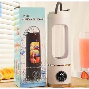 Rechargeable Usb Portable Juice Blender  Mini Ice Crush Digital Display