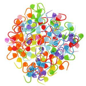 400 PCS Crochet Stitch Markers, Colorful Locking Stitch Markers Plastic  Crochet Stitch Counters Crochet Clips for Weaving, Sewing and Knitting DIY