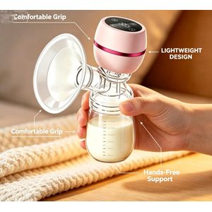 Electric milk suction device integrated silent high suction power painless milk collection device cross-border portable silent upgrade
