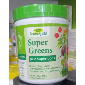 Nature Field SUPER GREEN PLUS SUPER FOODS 
