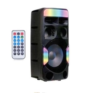 ORIGINAL AILIPU AC/DC PORTABLE RECHARGEABLE PARTY BOX SPEAKER WITH 1 WIRED MIC