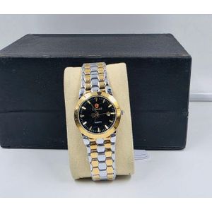 Lookworld Super Stylish female gold and silver wristwatch
