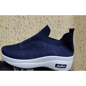 Blue Casual Female unique sneakers unique