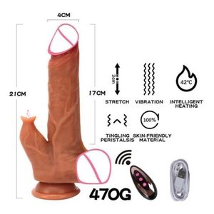 Automatic Extraction & Expansion simulation Silicone Penis Female Dildo Sexy Toy