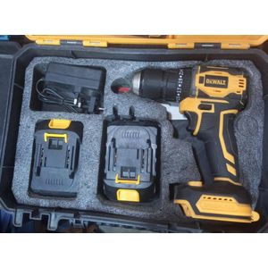 DeWalt brushless hammer drill kit. 