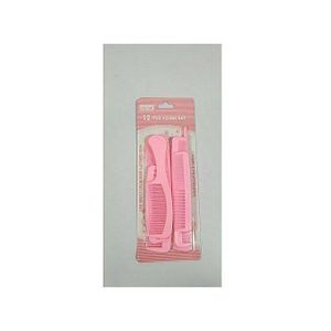 12 in 1 baby pack comb pink