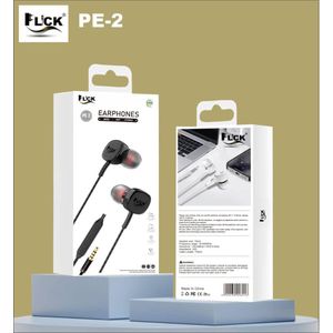 Flick Headphones with Microphone, Noise-Isolating In-Ear Headphones, Powerful Bass, High Definition, Suitable for iphone, samsung andriod computer