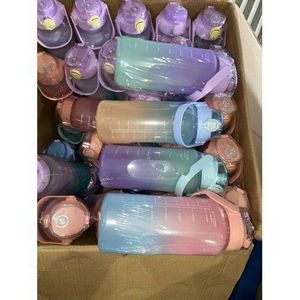 2 Liters BPA-Free Large Training Gym Sport Water Bottle