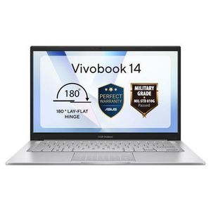 Asus Vivobook 14/ Intel Core i3-1315U/8GB RAM/512GB SSD/14" FHD/WIN11/HD camera, With privacy shutter/Silver