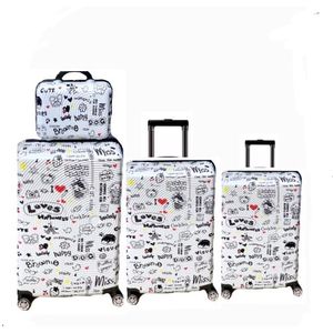 New DesignTravel Luggage Box With Kit Bag 4sets