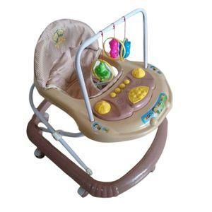 Movable Foldable Baby Walker With Musi